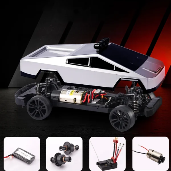 8686 1/14 4WD 2.4G High Speed 48km/h Drift Racing Professional RC Car Full scale w/ Gyro - Image 7