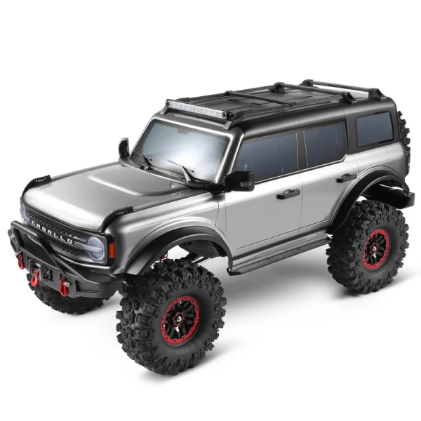 Wltoys 104020 RTR 1/10 2.4G 4WD RC Car Rock Crawler Off-Road Climbing Truck Full Proportional LED Light Vehicles Models Toys - Image 9