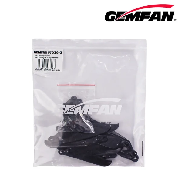 6 Pairs Gemfan F7036 7036 7inch 3-Blade / 2-Blade Foldable Propeller Glass Fiber Nylon 5mm Hole for Long Range FPV Racing Drone - Image 4