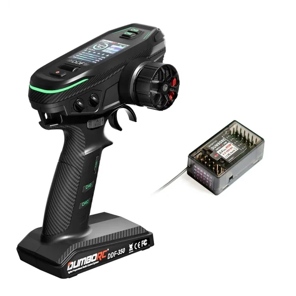 DumboRC DDF-350 2.4GHz 10CH HD LCD Screen Digital Radio Transmitter with P10F/P10FG/P4FM/P4FMG/P6DC/P6DCG Receiver For RC Airplane Car Boat Tank - Image 2