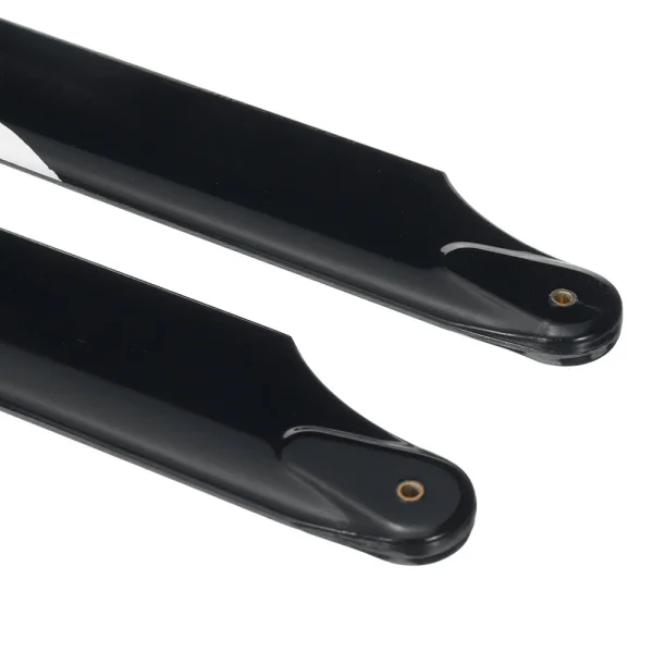 1pair PUDU 230mm Carbon Fiber Main Rotor Blade Propeller For RC Helicopter - Image 9