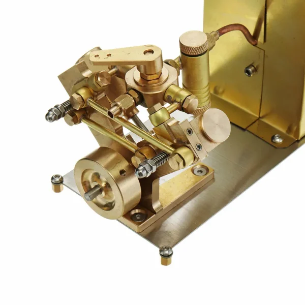 Microcosm OKMO M2C Mini Steam Boiler with Twin Cylinder Marine Steam Engine Stirling Engine Model - Image 4