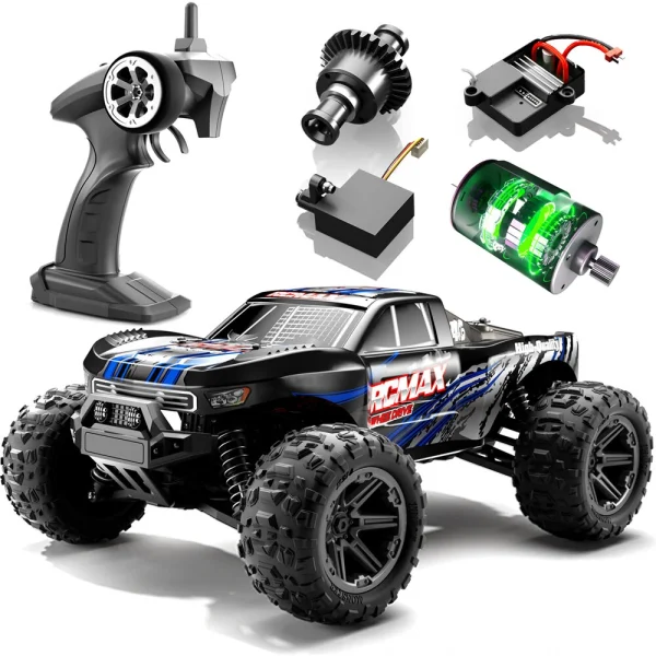 SMRC 8619 RTR 1/14 2.4G 4WD 38km/h RC Car High Speed Short Course Off-Road Truck LED Light Full Proportional Vehicles Models Toys - Image 6