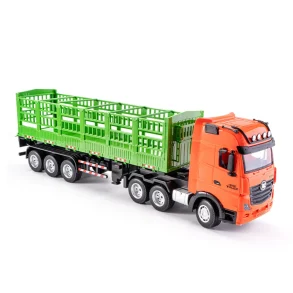 Huina 1312 1/18 2.4G 9CH Wireless RC Car Half Alloy Transport Truck  Vehicle Models RTR for Children Toys