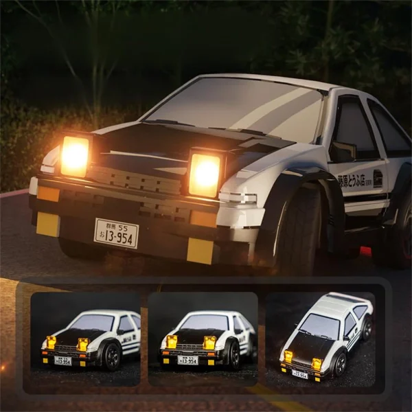 SMRC K14 RTR 1/64 2.4G 4WD Drift RC Car Mini Race LED Light Radio Control High-Speed Motor Full Proportional On-Road Racing Vehicle Model Boys Gifts Desktop Micro Toys - Image 4