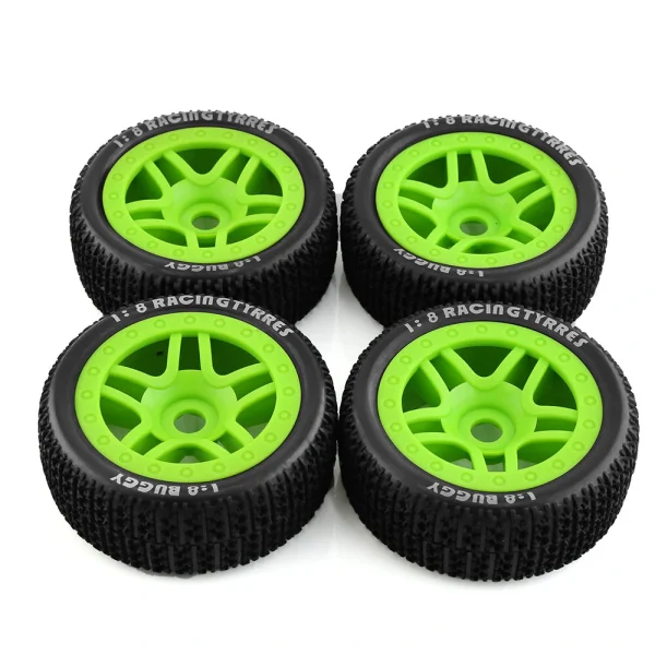4PCS Off Road Tires Wheel 17mm Hex Hubs for 1/8 RC Racing Car ARRMA Maxx Sledge HPI HSP Kyosho ZD RC Car Parts - Image 4