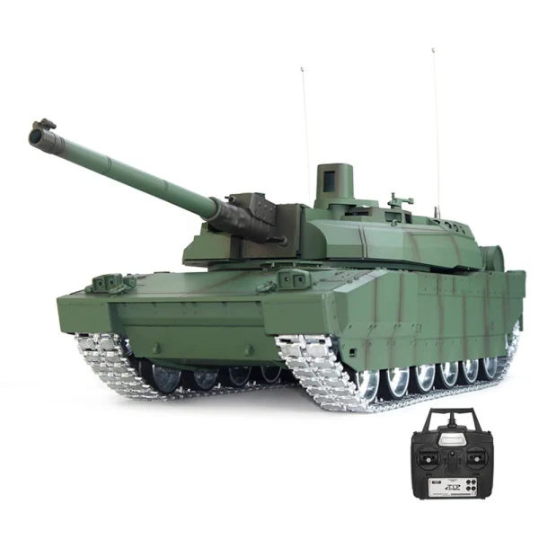 Tongde Model Leclerc H2408/H2408U/H2408UC4 RTR 1/16 2.4G Infrared RC Battle Tank Smoking Light Sound Recoil Shooting Simulated Vehicles Models RTR Toys - Image 4