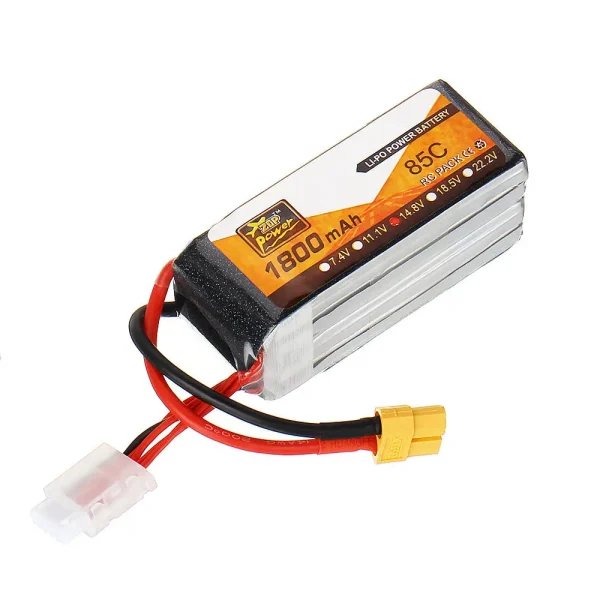 ZOP Power 14.8V 1800mAh 85C 4S Lipo Battery XT60 Plug for FPV RC Drone - Image 3