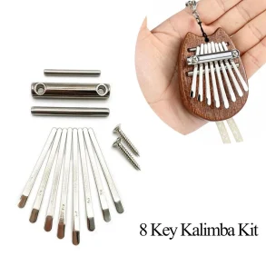 Muspor 8 Key Thumb Piano Kalimba Bridge Saddle 8 Key Set DIY Spare Parts Guitar Accessories Luthier Tool