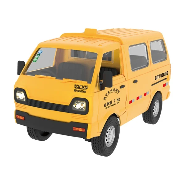 Landi QH922 RTR 1/16 2.4G RWD RC Car Simulation Van Drift Truck Sound LED Light Remote Control On-Road Vehicles Simulate WPL D22 Models Toys - Image 3