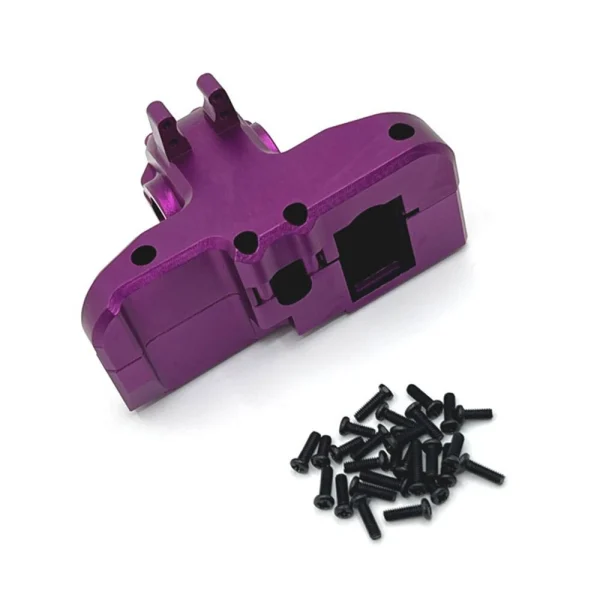Upgrated Metal Spare Parts Rear Gearbox Gear Cover Kit Accessories for 1/14 MJX 14209 14210 RC Car Vehicle Models - Image 2