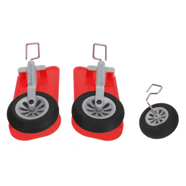 XK A300-Beech D17S 550mm Wingspan RC Airplane Replacement Spare Part Landing Gear Set - Image 4