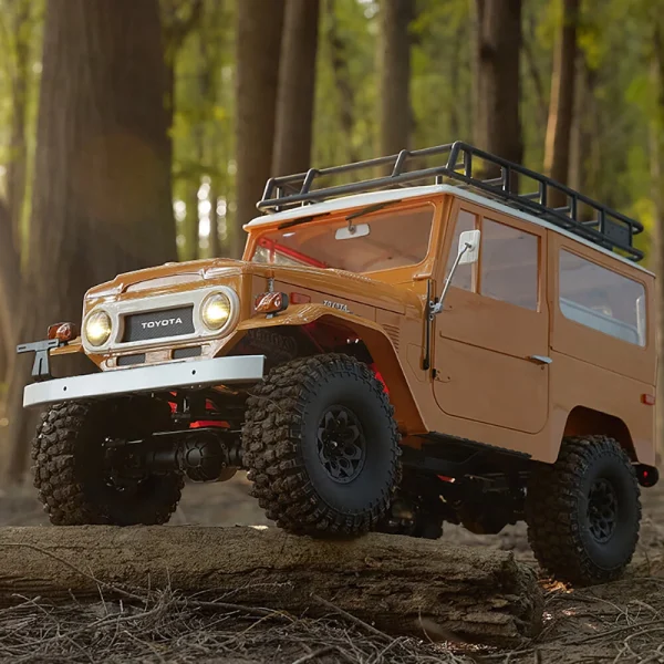 FMS 11035 FJ40 RS for TOYOTA Land Cruiser 1/10 2.4G 4WD RC Car Off-Road Climbing Truck LED Light Remote Control Vehicles Models Toys - Image 5