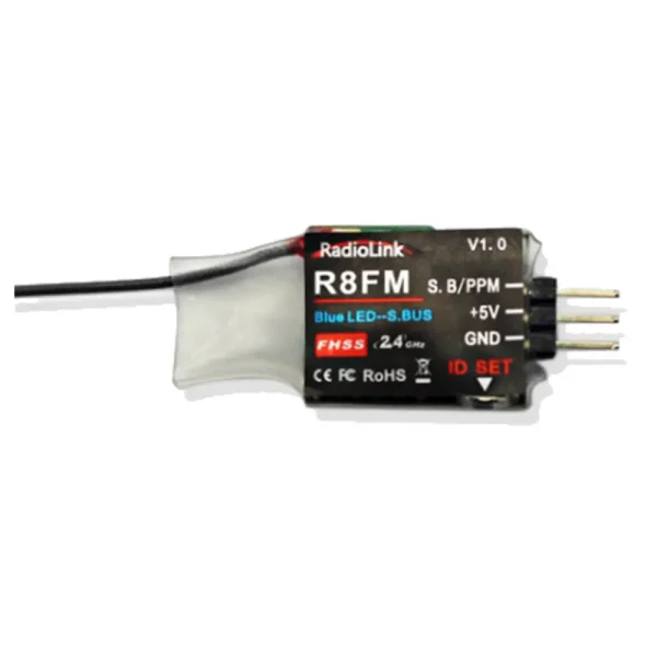 Radiolink T8S FHSS 8CH Mode2 Bluetooth Version RC Handle Transmitter with R8FM 2.4GHz Receiver Support S-BUS PPM for RC Drone - Image 5