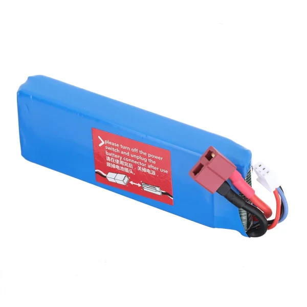 Wltoys 7.4V 2200mAh 25C 2S T Plug Lipo Battery K949-78 for 124016 124017 124018 124019 144001 144010 10428 10428A/B/C/A2/B2/C2 K949 RC Car Parts - Image 2