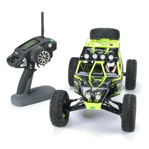 WLtoys 10428 1/10 2.4G 4WD RC Truck Crawler RC Car Two Battery