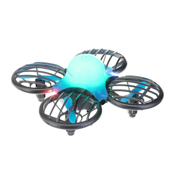 Eachine & FLYHAL F111 Mini Altitude Hold Mode 360 Stunt Tumbling Colorful LED Lights Grid Full Protection Child Gift RC Toys Drone Quadcopter RTF - Image 2