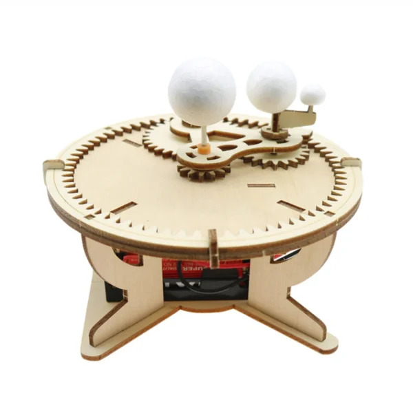Celestial Demonstrator Three Ball Electric Sun Earth Moon Model Pupils Handmade Scientific Experimental Equipment Education Toys - Image 3