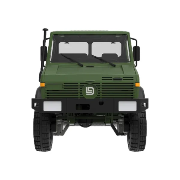 LDRC LD-P06 Several Battery 1/12 2.4G 4WD RC Car Unimog 435 U1300RC w/ LED Light Military Climbing Truck Full Proportional Vehicles Models Toys - Image 5