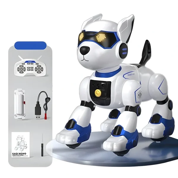 2.4GHz RC Robot Dog Electronic Walking Dancing Dog Intelligent Touch Remote Control Pet Dog Toy for Children's Toys Boys Girls Gifts - Image 3