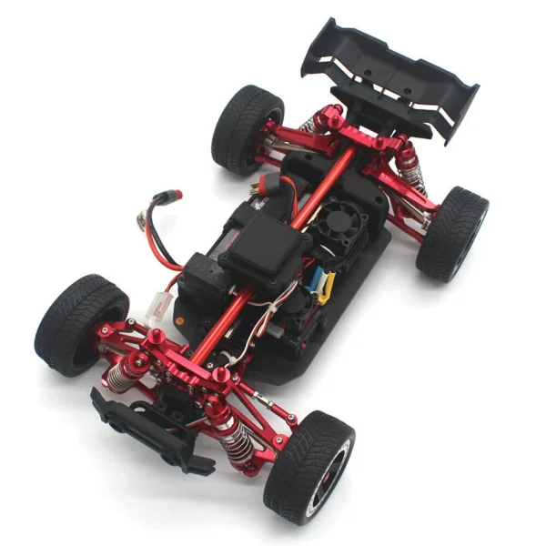 Upgrated Metal Spare Parts Front and Rear Awing Arm Steering Cup Rear Wheel Seat Set for 1/14 MJX 14209 14210 RC Car Vehicle Models - Image 4