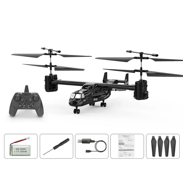 V22 2.4G 4CH Alloy Electric Wireless Long Endurance RC Helicopte RTF - Image 6