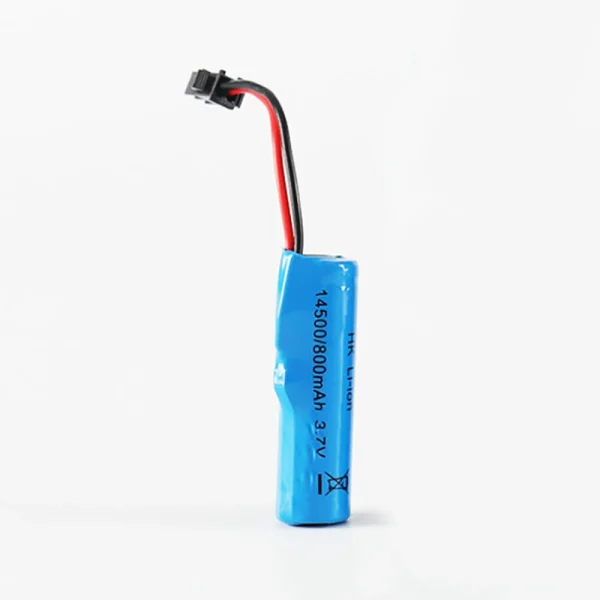 4PCS 3.7V 800mAh 14500 Battery SM Plug for S810 RC Car - Image 2