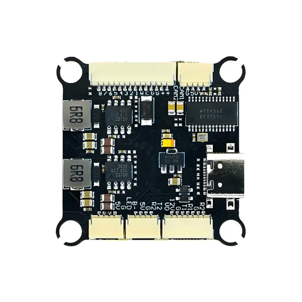 30.5x30.5mm Asixflying ARGUS Argus ECO F7 Flight Controller with 5V 12V BEC BLHeli_S 80A 6S/8S 4in1 Brushless ESC Stack for FPV Racing Drone