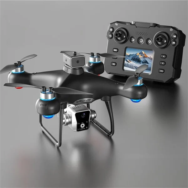 XKJ KY102 WiFi FPV with LCD Screen Controller HD Dual Camera Servo Gimbal 360 Obstacle Avoidance Brushless RC Drone Quadcopter RTF
