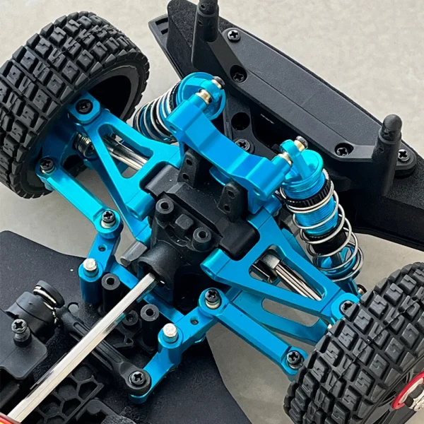 Upgrade Parts For MJX 14301 14302 14303 Metal Suspension Arm Steering Cup Shock Absorber Steering Assembly Shock Tower Set 1/14 RC Car Parts - Image 5