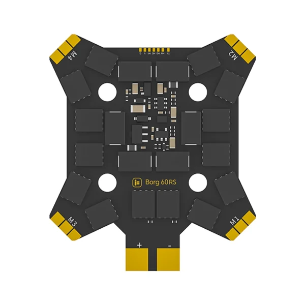 20*20mm iFlight Borg 5S Flight Controller 5V 12V BEC with 60A 60RS ESC 4-8S Stack Built-in ELRS 2.4GHz Receiver for FPV Racing Drone - Image 6
