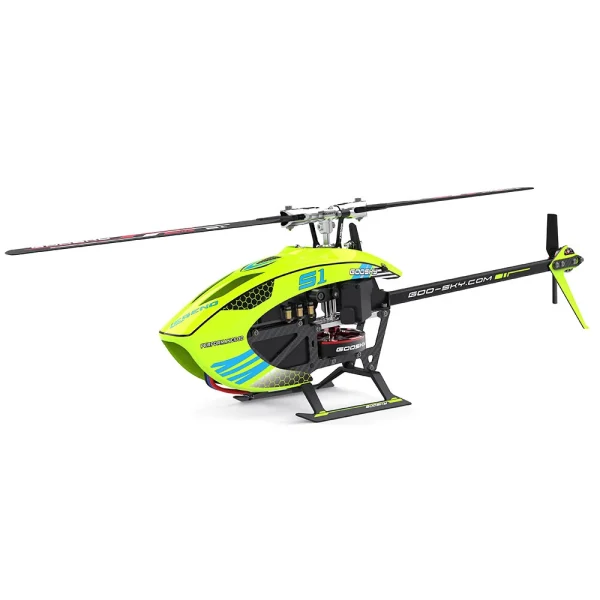 GOOSKY S1 6CH 3D Aerobatic Dual Brushless Direct Drive Motor RC Helicopter BNF with GTS Flight Control System/RTF