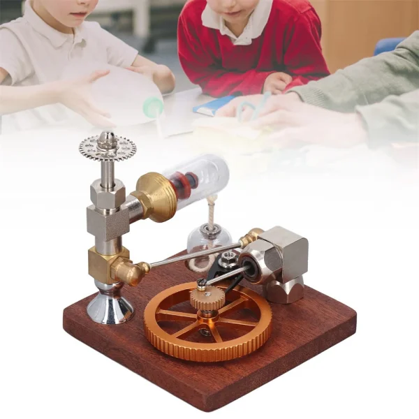SH-18 Adjustable Speed Stirling Engine Model Science Technology Puzzle Novelty Toys - Image 5