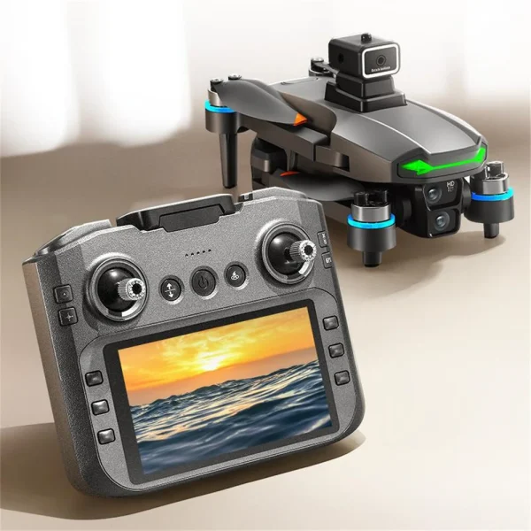 ZLL SG601 PRO GPS 5G WiFi FPV with 5.9inch LCD Screen Controller 720P HD Dual Camera Servo Gimbal 360 Obstacle Avoidance Brushless Foldable RC Drone Quadcopter RTF - Image 3