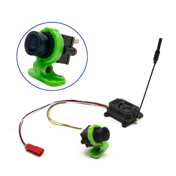 5.8G 48CH 4W Adjustable 2-6S Power VTX CMOS 1000TVL Camera FPV Analog Image Transmission Set Support IRC for FPV Drones - Image 2