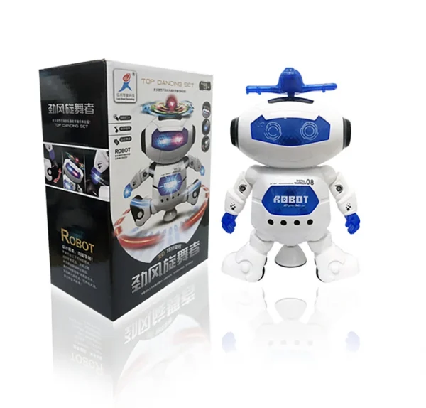 360 Space Rotating Dance Astronaut Robot RC Music LED Light Electronic Walking Funny Toys for Kids Children Birthday Gift - Image 4