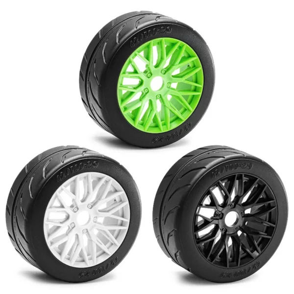 4PCS Wheel Hub Rubber Tires for 1/8 ARRMA 1/7 Infraction 6S F1 Limitless RC Car Vehicle Models Parts D266 - Image 9