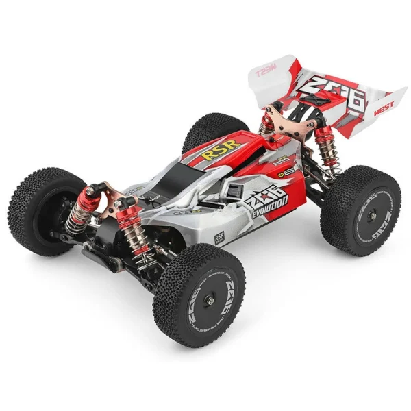 Wltoys 144001 1/14 2.4G 4WD High Speed Racing RC Car Vehicle Models 60km/h 7.4v 1500mah Two or Three Battery - Image 3