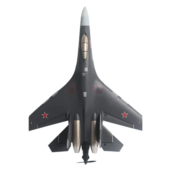 Upgraded QF009 SU-35 Fighter Brushless Version 375mm Wingspan 2.4GHz 4CH 3D/6D Switchable 6-Axis Gyro EPP RC Airplane Fixed Wing Glider RTF - Image 2