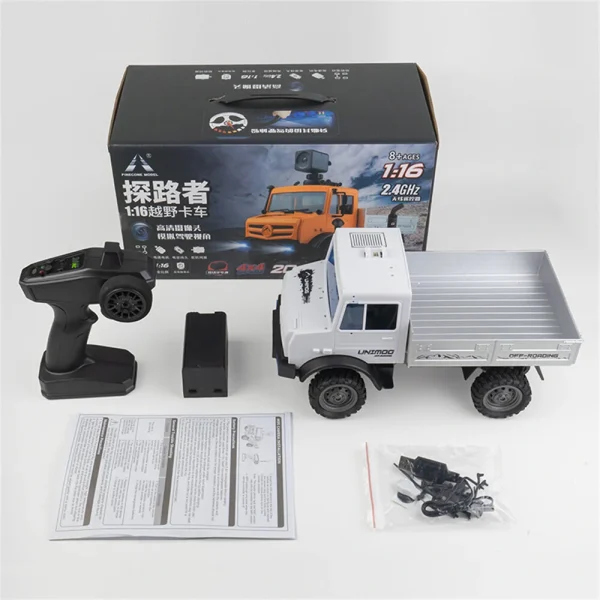 SG PINECONE FORSET 1613 RTR 1/16 2.4G RWD RC Car Unimog Off-Road Truck LED Light Rock Crawler Full Proportional Vehicles Models Toys - Image 6