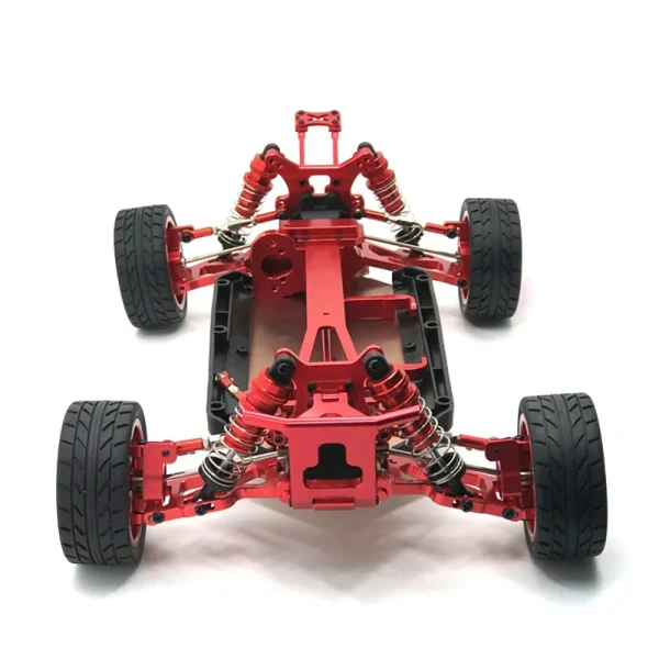 Metal Upgrade Parts WLtoys 144001 144010 124017 124019 Rlaarlo 1/14 1/12 AM X12 RC Car Shock Tower Arm Rod Kits - Image 6