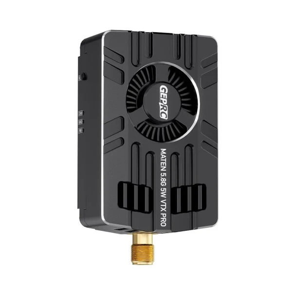 GEPRC MATEN 5.8G 5W 80CH VTX PRO 7-36V IRC Tramp Protocol Support OSD Parameter Adjustment Built-in Microphone Image Transmission for FPV Drones