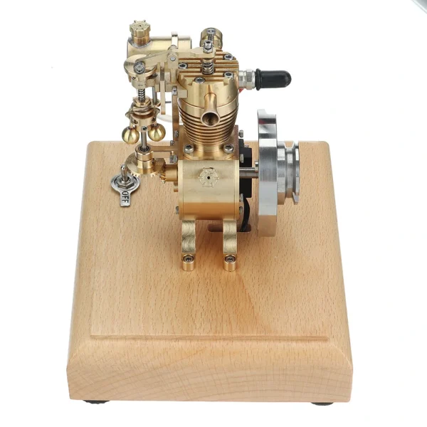 Eachine EM2 Flyball Governor Hie & Mis Gas Vertical Engine Model Upgraded Version Engine Collection - Image 4
