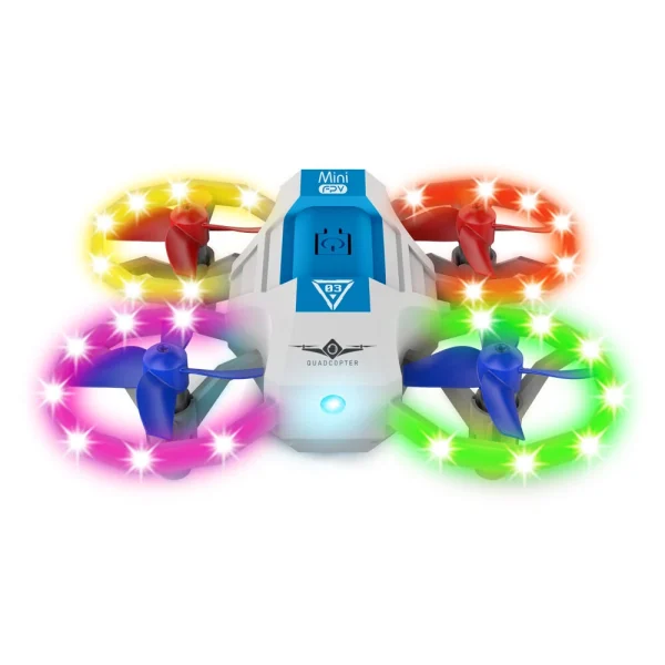 KFPLAN KF601 Mini Voice Control Lighting Mode Altitude Hold Hovering Kids Toys Gift 2.4G LED RC Drone Quadcopter RTF - Image 3