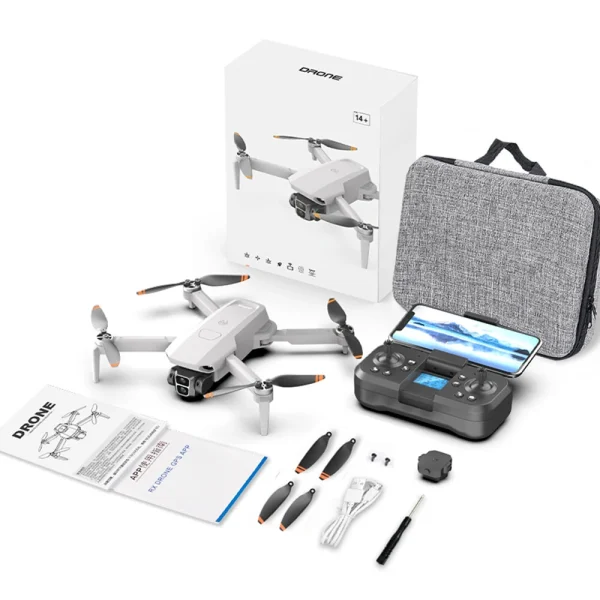 LYZRC L106 GPS WiFi FPV with Electric Adjustment HD Dual Camera 360 Obstacle Avoidance Optical Flow Positioning Brushless Foldable RC Drone Quadcopter RTF - Image 7