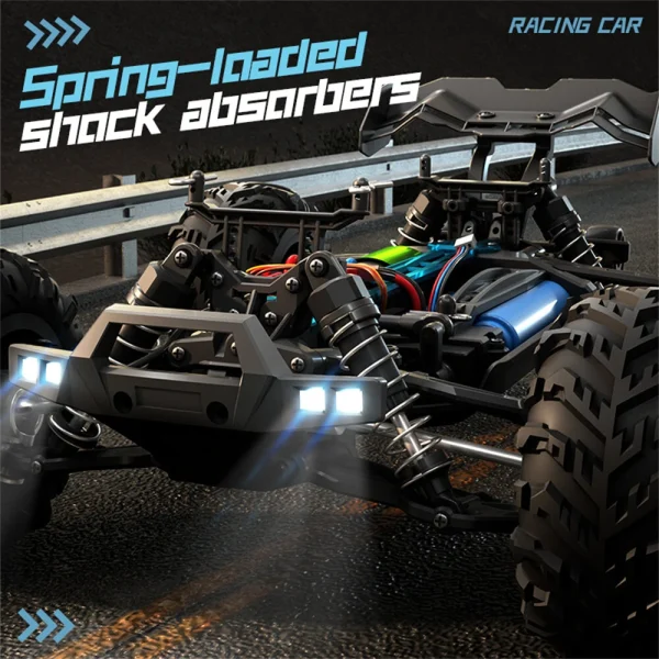 ZLL SG116 PRO/MAX 1/16 2.4G 4WD 80km/h Brushed/Brushless RC Car LED Light Off-Road Climbing Truck High Speed Full Proportional Vehicles Model RTR Toys - Image 4