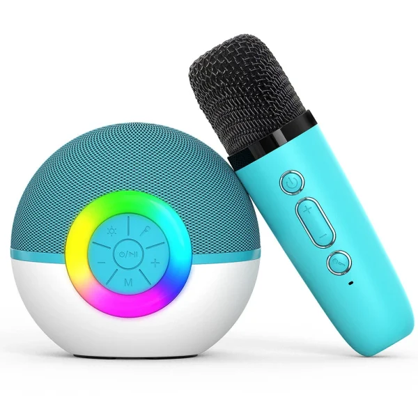 T97 Bluetooth Children's Singing Machine Karaoke Audio Microphone Integrated Early Education Toys Various Changing Channels