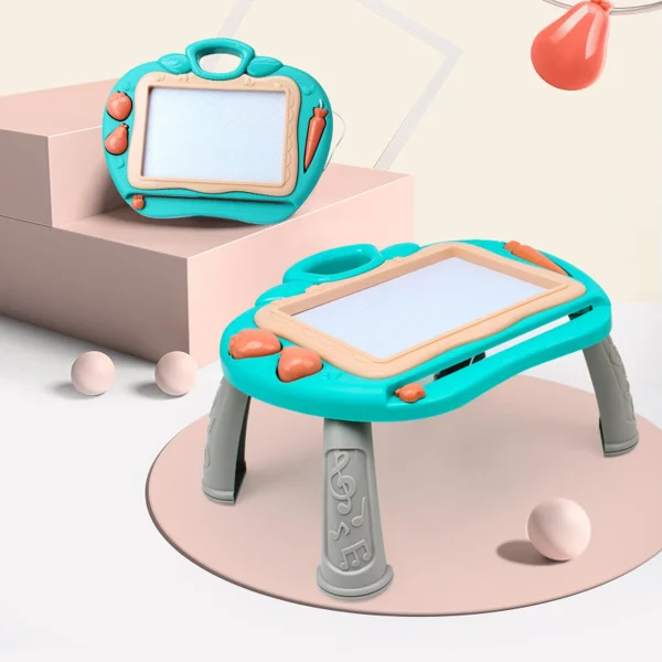 Magnetic Drawing Board Color Pad Kids Multi-functional Writing Table Graffiti Painting Toys for Children Gifts - Image 2
