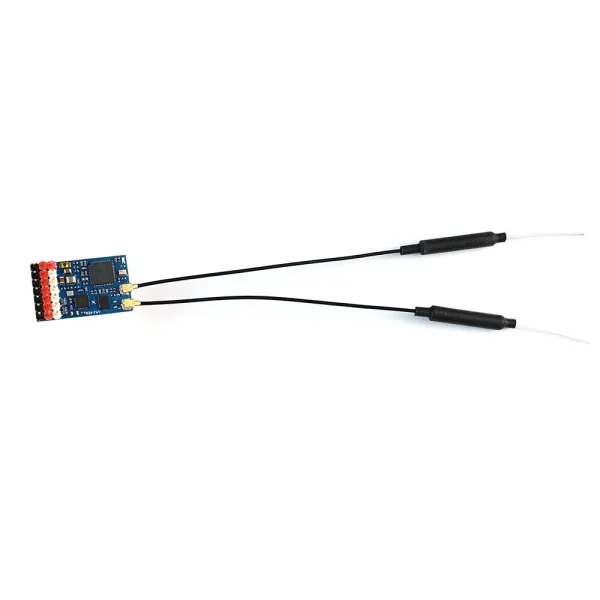 Mateksys R24-P6V ExpressLRS ELRS 2.4GHz 6CH PWM Vario Receiver Dual Antenna for RC Drone Airplane - Image 2