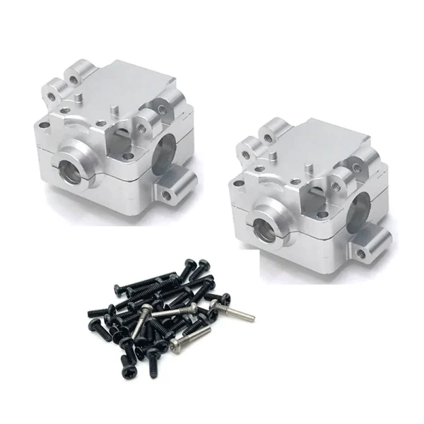 2PCS Upgraded Metal Front Rear Geabox for Wltoys 1/28 284131 K989 K979 K969 Drift RC Cars Vehicles Models Spare Parts - Image 5